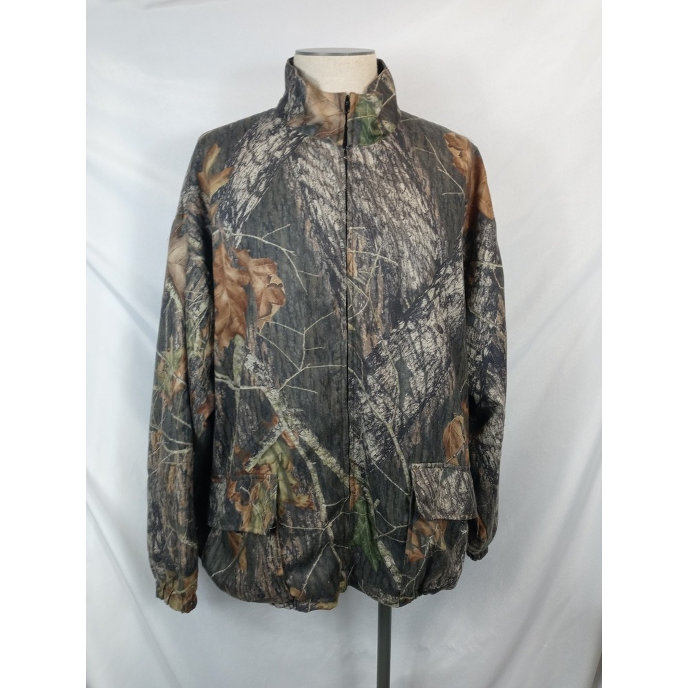 Camo Hunting Jacket Mens 3XL Wells Creek Outfitters Full Zip Outdoor Camouflage - Picture 1 of 7